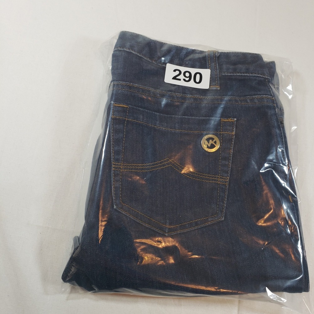 Michael Kors Women's Dark Wash Denim Jeans Classic Style Size 2 - Picture 10 of 10